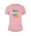 T-shirt Motif/style Imprimé Graphique Femme Citron Rose Rose Pâle Levis-3