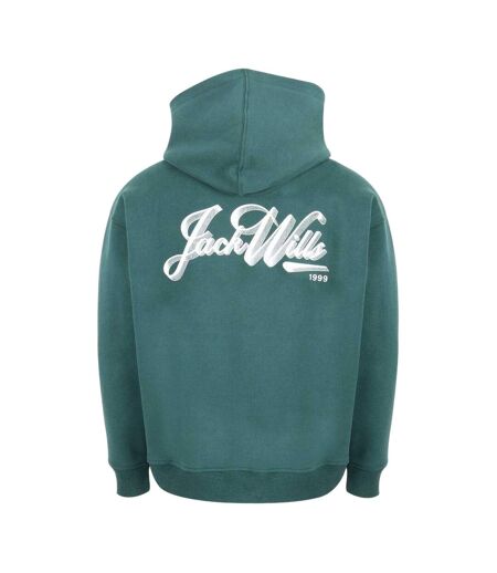Sweat À Capuche Motif/style Texte Oth Femme Vert Blanc Jack Wills