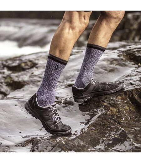 Mens 6 Pack Walking Boot Socks | Luxury Terrain Leisure Socks