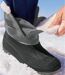 Snow Boots Neige Scratchées Doublées Sherpa 