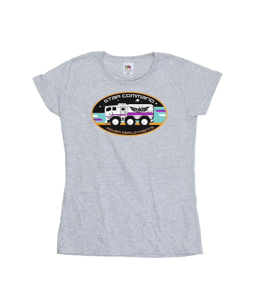 Disney T-shirt en coton Femme/Ladies Lightyear Rover Deployment (Gris sportif) - UTBI29014-1
