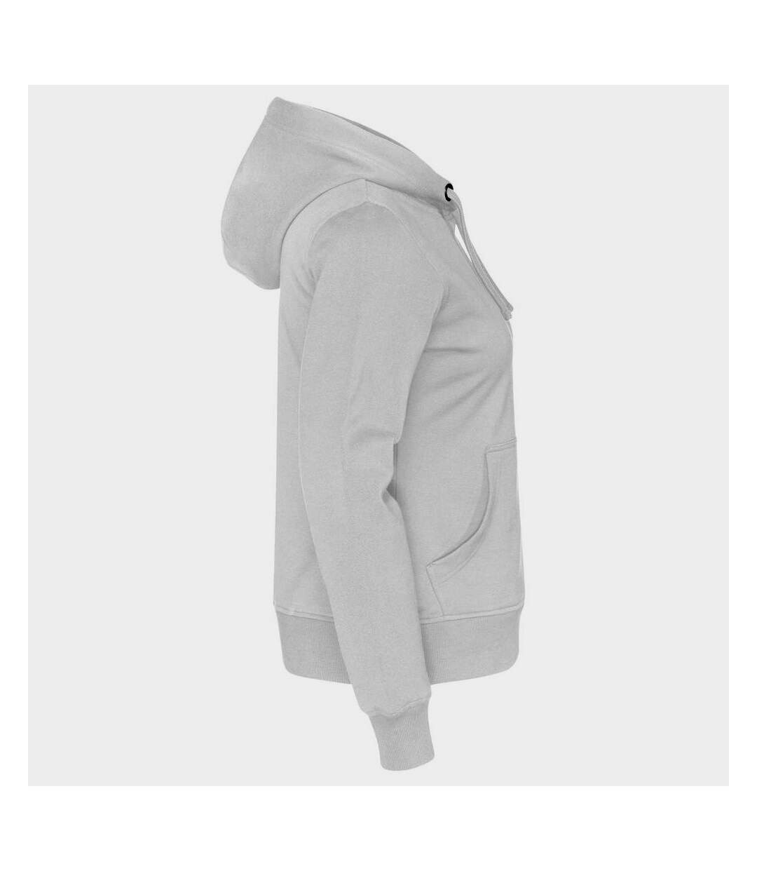 Sweat à capuche femme blanc Cottover