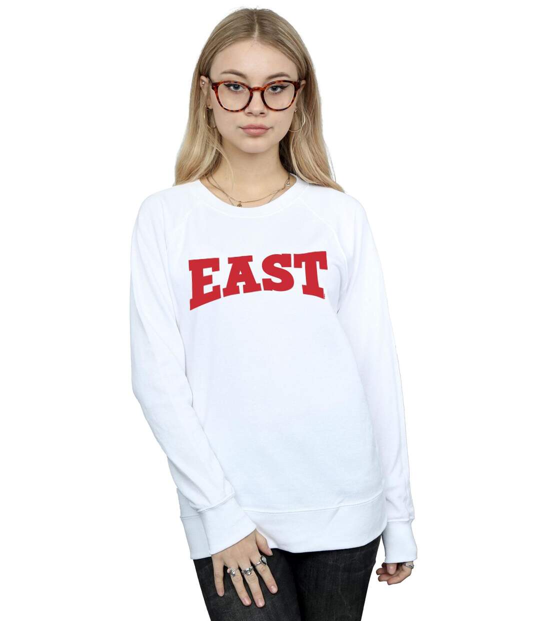 Disney Pull-over High School Musical The Musical East High - Femmes/Dames (Blanc) - UTBI21663-2