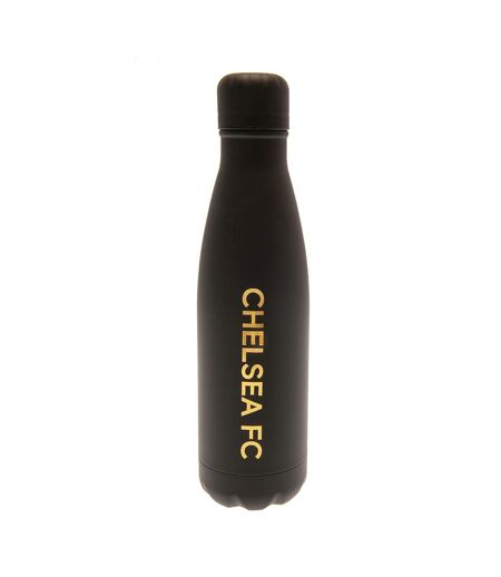 Chelsea FC Thermal Flask (Black/Gold) (One Size) - UTTA10468