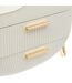 Organiseur 2 Tiroirs Alba 26cm Beige-3