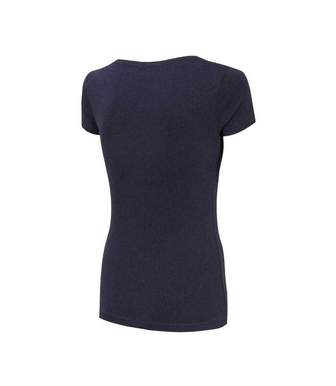 Womens/ladies T-shirt Navy Blue 4F-3