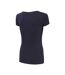 Womens/ladies T-shirt Navy Blue 4F-3