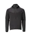 Mens Customised Hooded Fleece Jacket Black Mascot-1