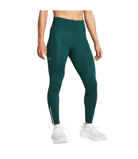 Womens/ladies Fly Fast High Rise Leggings Blue Under Armour