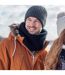 Mens Winter Warm Fleece Lined Chunky Knit Thermal Neck Warmer-5