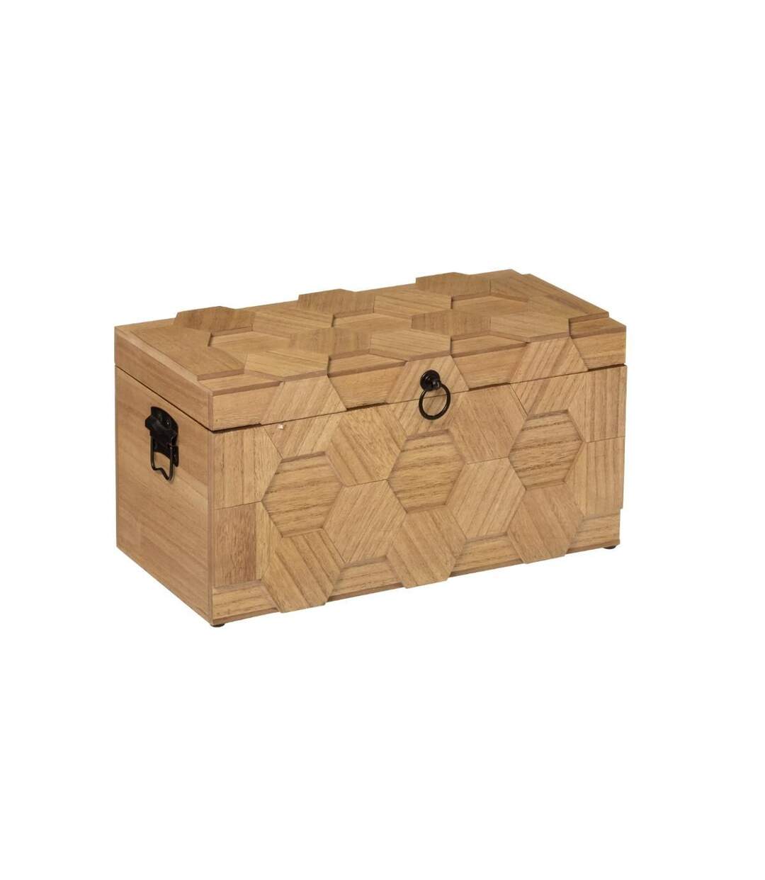 Lot de 3 Malles de Rangement Arty 59cm Naturel-2