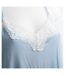 OZABI Nuisette et Kimono Femme 2 Pièces Viscose Dentelle Florale Ceinture-3
