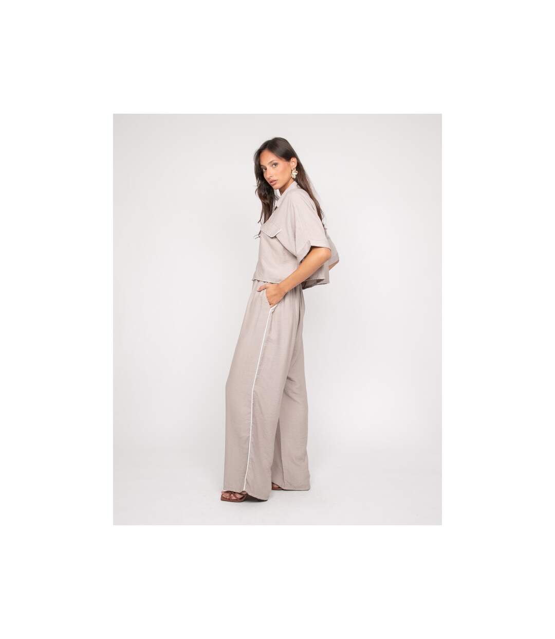 Ensemble chemisier et pantalon EPAVIA - Dona X Lisa-3