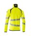 Veste Polaire Accelerate Safe Homme Jaune Fluo Noir Mascot-2