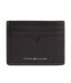Portefeuille noir homme tommy hilfiger saffianos0-1