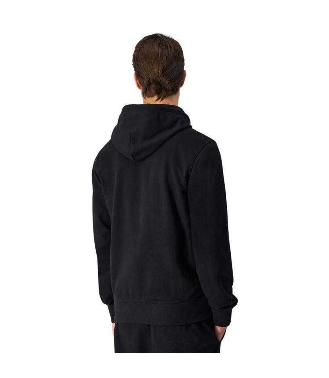 Sweat À Capuche Motif/style Logo Sur Poitrine Homme Noir Champion-3
