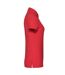 Polo Femme Rouge Fruit Of The Loom-3