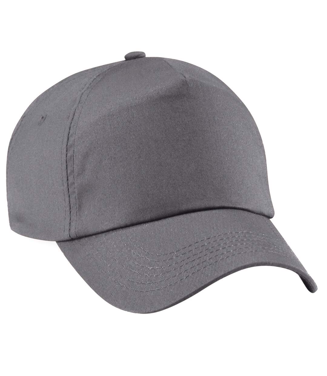 Casquette baseball adulte unisexe gris Beechfield-1