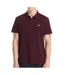 Polo bordeaux homme lacoste regular-1