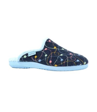 Chaussons Mules Impulse Femme Bleu Lunar