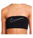 Haut de maillot de bain Noir Femme Nike Bandeau Bikini - L-1