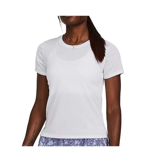 T-Shirt blanc femme under armour 1382434 - l