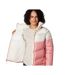 Doudoune Matelassée Puffect Femme Rose Blanc Columbia-1