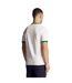 T-shirt homme blanc / vert de bleu Lyle & Scott Lyle & Scott