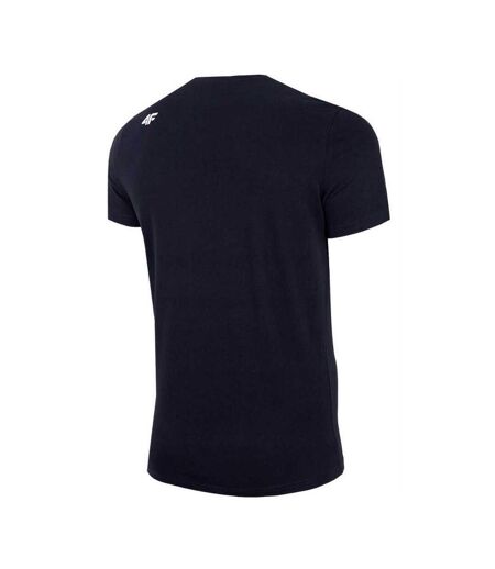 T-shirt Motif/style Logo H4z22 Homme Bleu Marine 4F