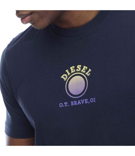 T-shirt T-just 5-1 Homme Bleu Marine Diesel