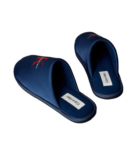 Mules Motif/style Texte Du Symbole Homme Triple Noir Calvin Klein