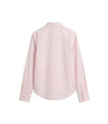 Womens/ladies Summer Button-down Shirt Light Pink Gant