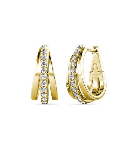 Parures Aurielle Hoop - Cristal d'Autriche