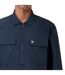Veste-chemise Unie À Fermeture Éclair Homme Bleu Marine Lyle & Scott-3