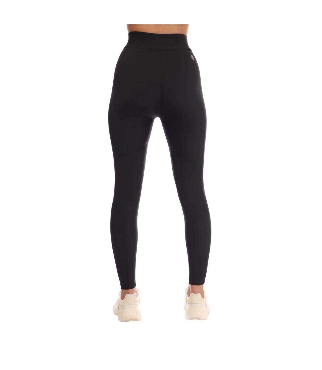 Womens/ladies Series-3 Soft Long Leggings Black Skins-2