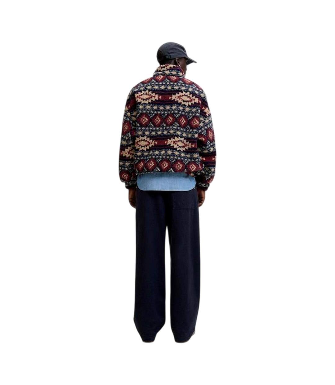 Sweat Eddie Homme Bleu Marine Foncé Jack And Jones-3
