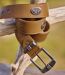 Men's Brown Studded Belt-3