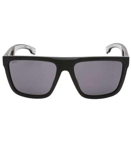 Lunettes De Soleil Motif/style Uni Taille Unique Noir Gris Hugo Boss