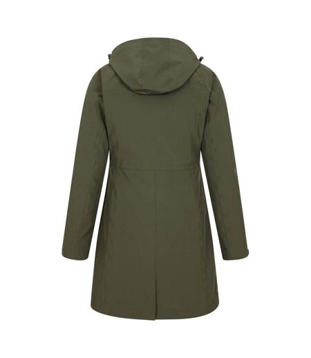 Veste alaskan femme vert kaki Mountain Warehouse