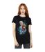 Disney - T-shirt FROZEN ELSA AND ANNA SISTERS - Femme (Noir) - UTBI24885-2