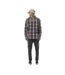 Chemise homme manches longues en flanelle à carreaux logo dos Tyler Vondutch-4