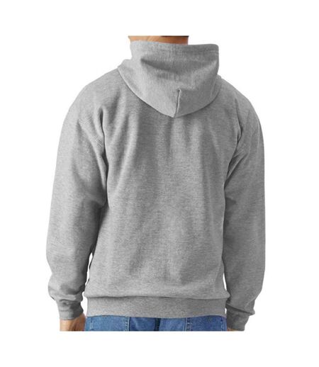 Veste à capuche homme gris Gildan