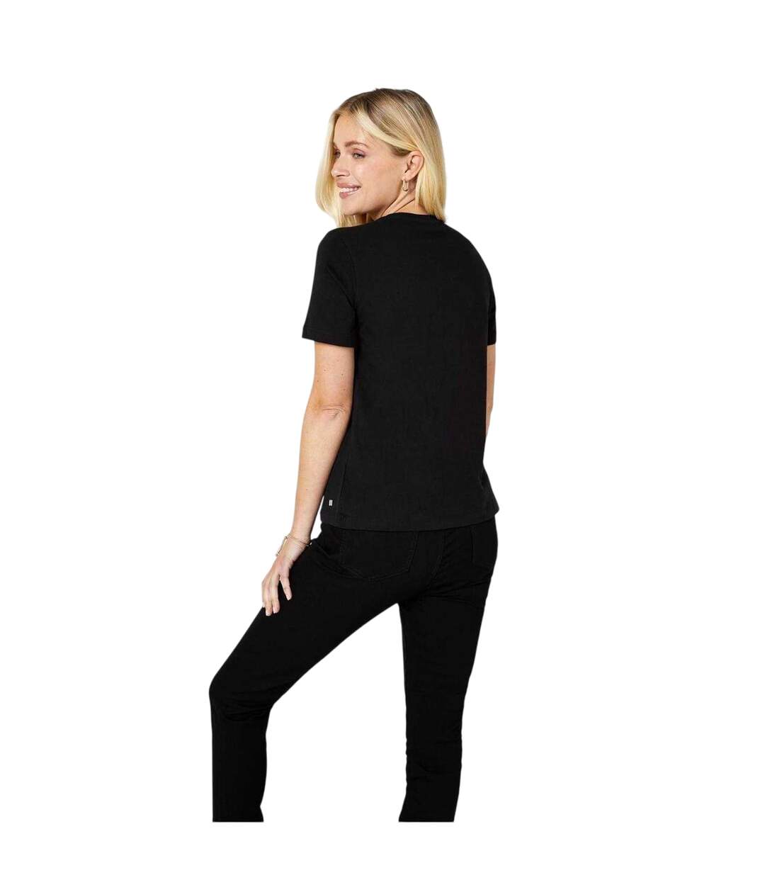 T-shirt Femme Noir Biba-3