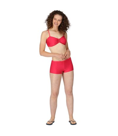 Womens/ladies Aceana Iii Bikini Top Bright Blush Peach Bloom Regatta