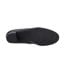 Womens/ladies Anna Leather Wide Court Shoes Black Hush Puppies-4