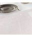 Nappe Uni Métallisé Strass 140x300cm Argent-3