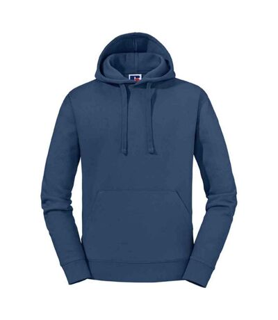 Sweat à capuche authentic homme indigo Russell