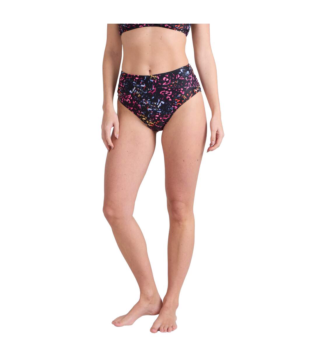 Bas De Maillot De Bain Bondi Femme Noir Vif Animal-4