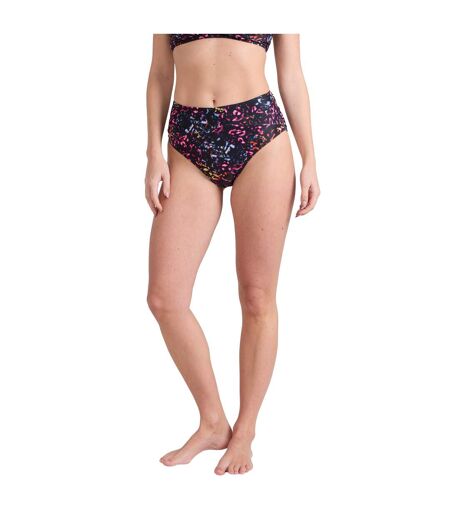 Bas De Maillot De Bain Bondi Femme Noir Vif Animal