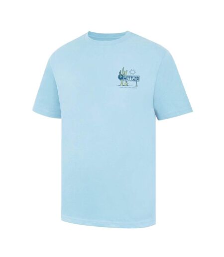 T-shirt Homme Bleu Pâle Hot Tuna